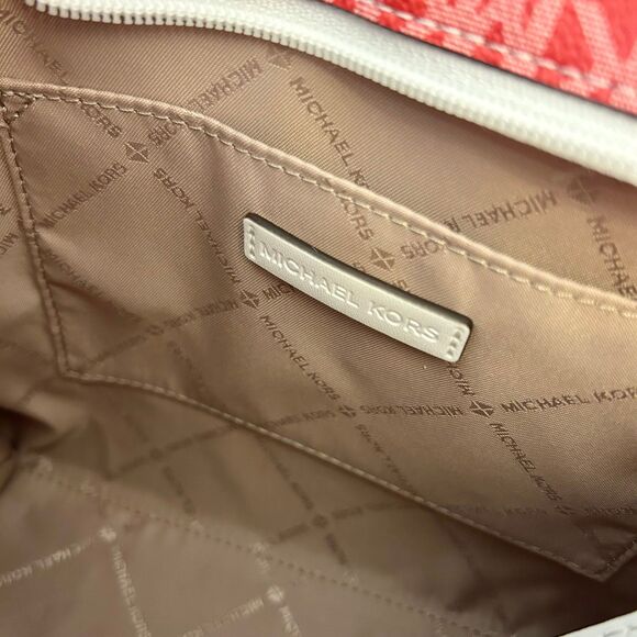 Michael Kors Mirella Small Ombré Signature Logo Crossbody Bag Rainbow - Picture 9 of 10